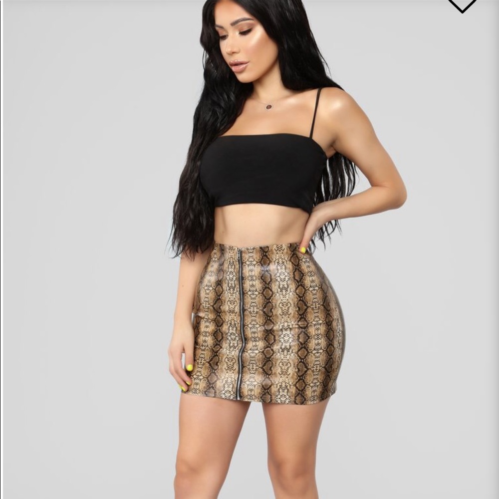 Snake Skin Skirt